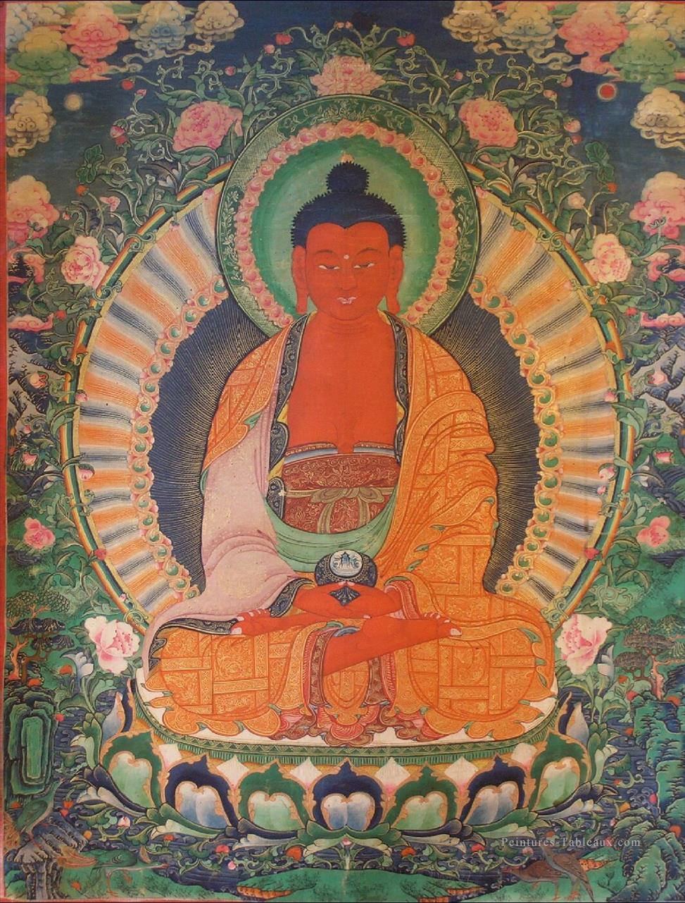 Bouddhisme Amitabha Bouddha Peintures à l'huile